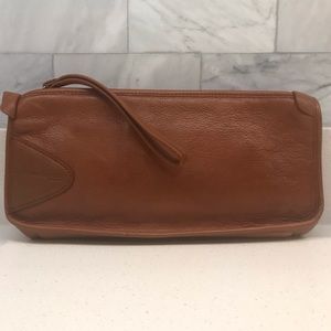 Kenneth Cole Leather Wristlet